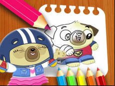 Chip and Potato Coloring Book