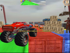 Monster Truck Driving Stunt Game Sim