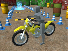 Parking Bike 3D Game