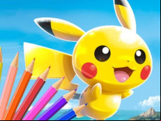 Pokémon Coloring Book Game