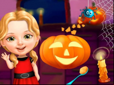 Sweet Baby Girl Halloween Fun