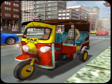 Tourist Transport Taxi: Tuk Tuk Driving Simulator